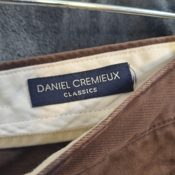 Daniel Cremieux Brown Chinos - Picture 3 of 5